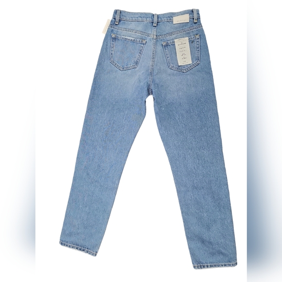 Current/Elliot "The Boyfriend" Distressed Jeans Size 23 NWT  A0120 - Picture 5 of 13